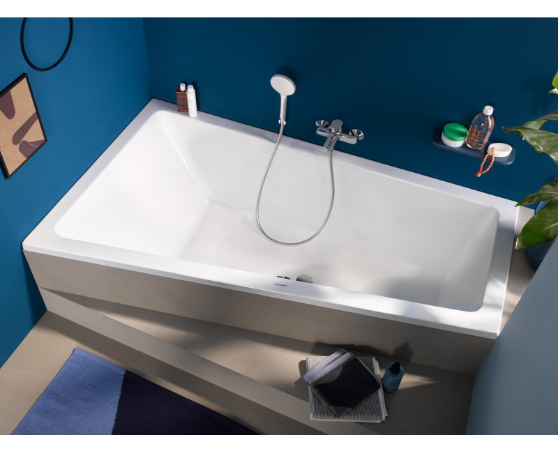 Ванна Duravit No.1, 170x100см, акрил, белая 700508000000000